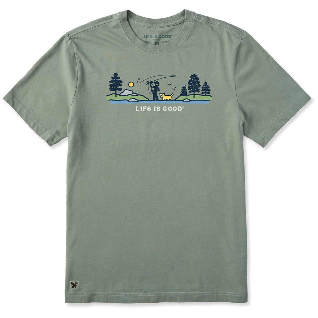 Men's Jake and Rocket Fly Fishing Vista Short Sleeve Tee product image 1