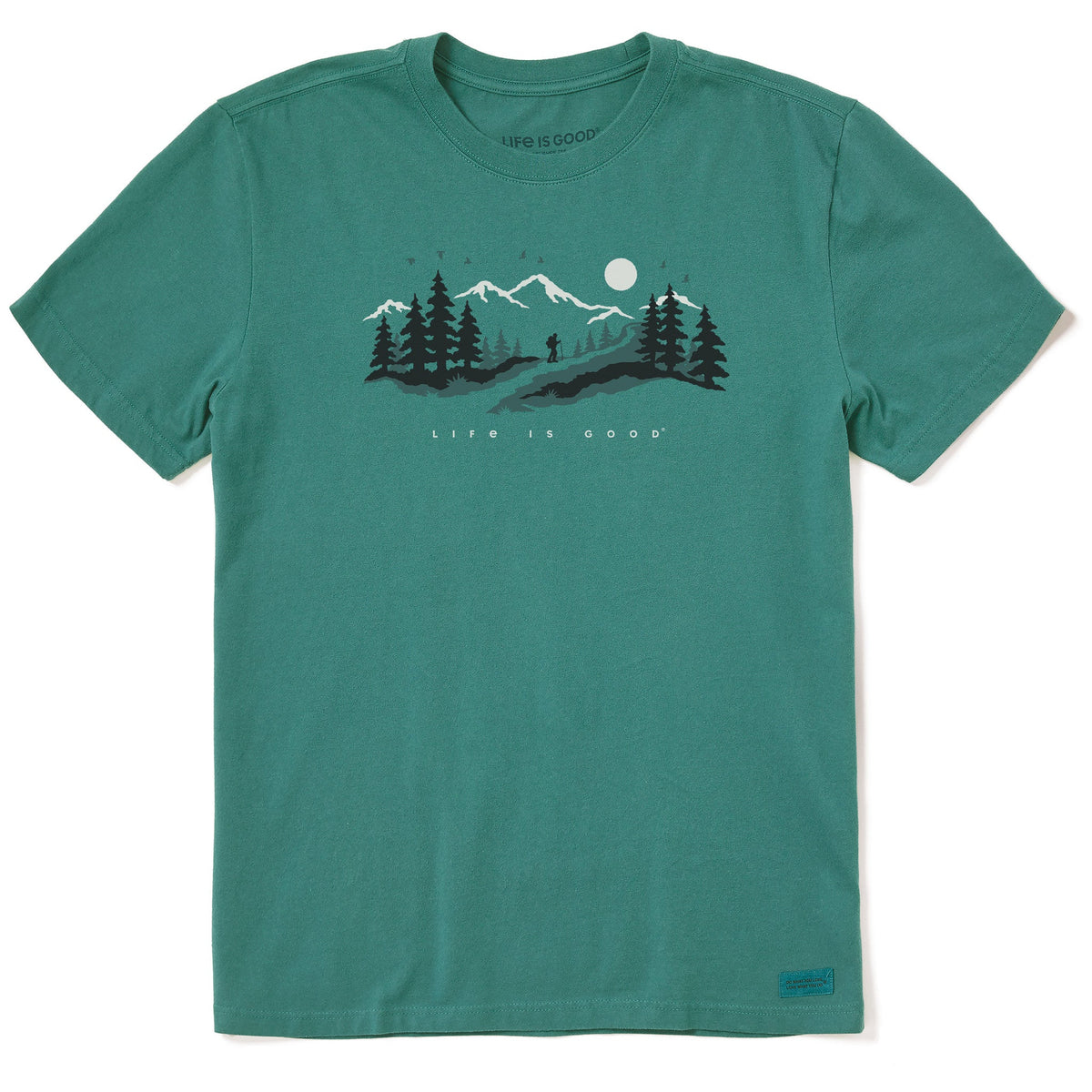 Men's The Trail Goes On Short Sleeve Crusher Tee