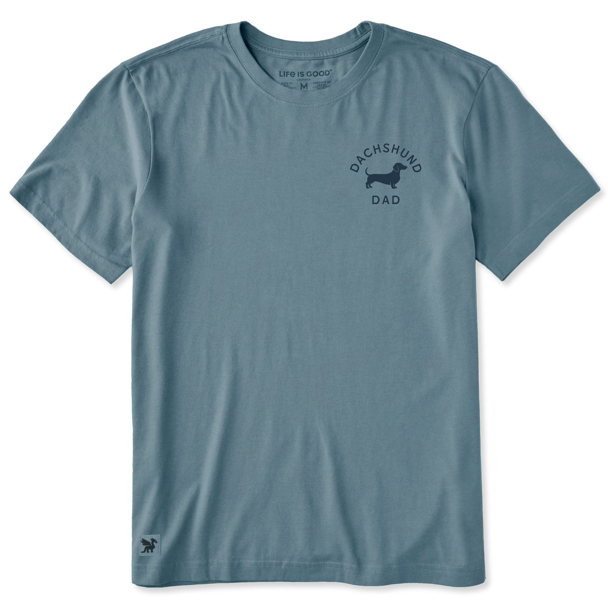 Men's Dachshund Dad Short Sleeve Crusher Tee product image 1