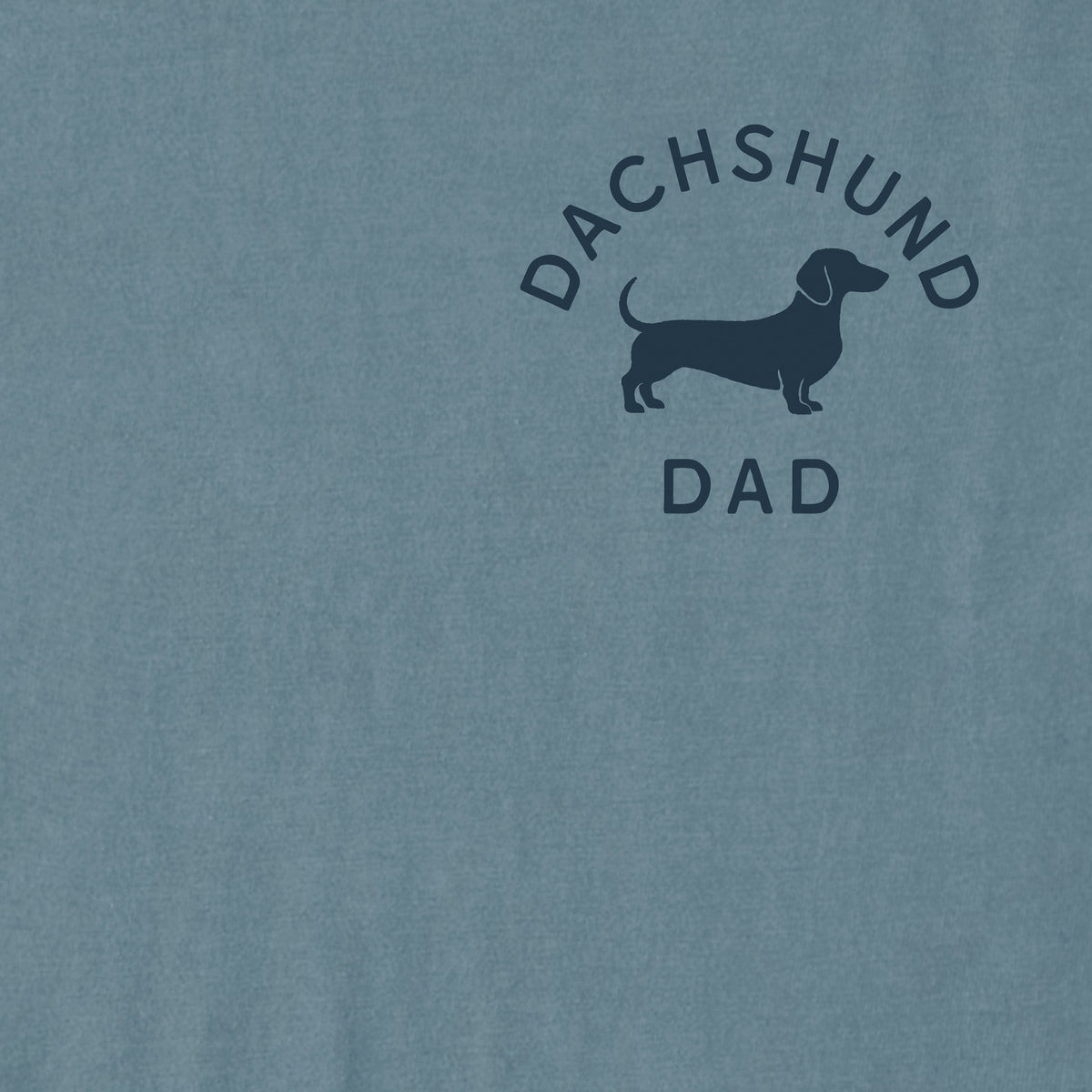 Men's Dachshund Dad Short Sleeve Crusher Tee product image 2