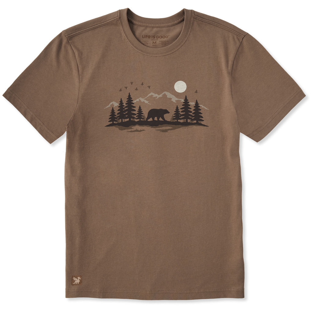 Men's Bear in the Mountains Short Sleeve Crusher Tee product image 1