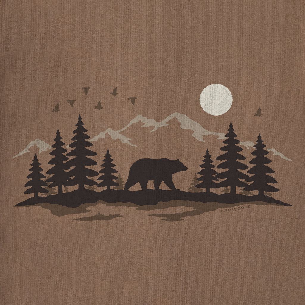 Men's Bear in the Mountains Short Sleeve Crusher Tee product image 2