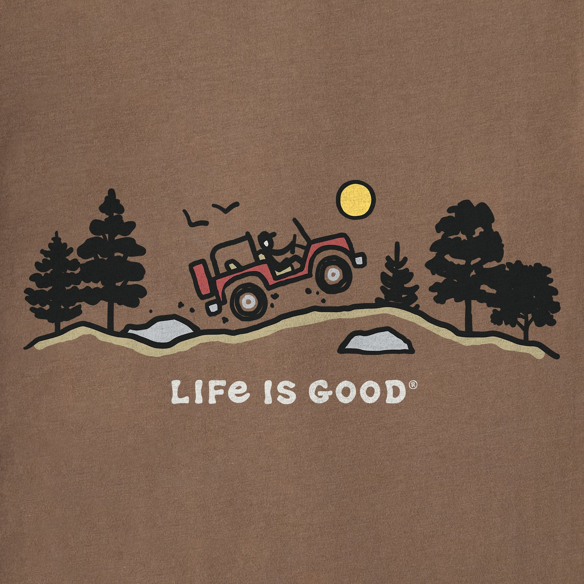 Men's Jake Off Road SUV Vista Short Sleeve Crusher Tee product image 2