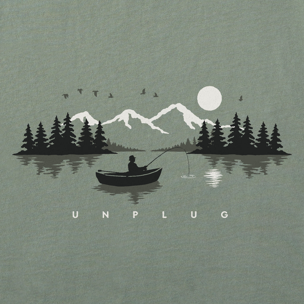 Men's Unplug Fish Lake Short Sleeve Tee product image 4