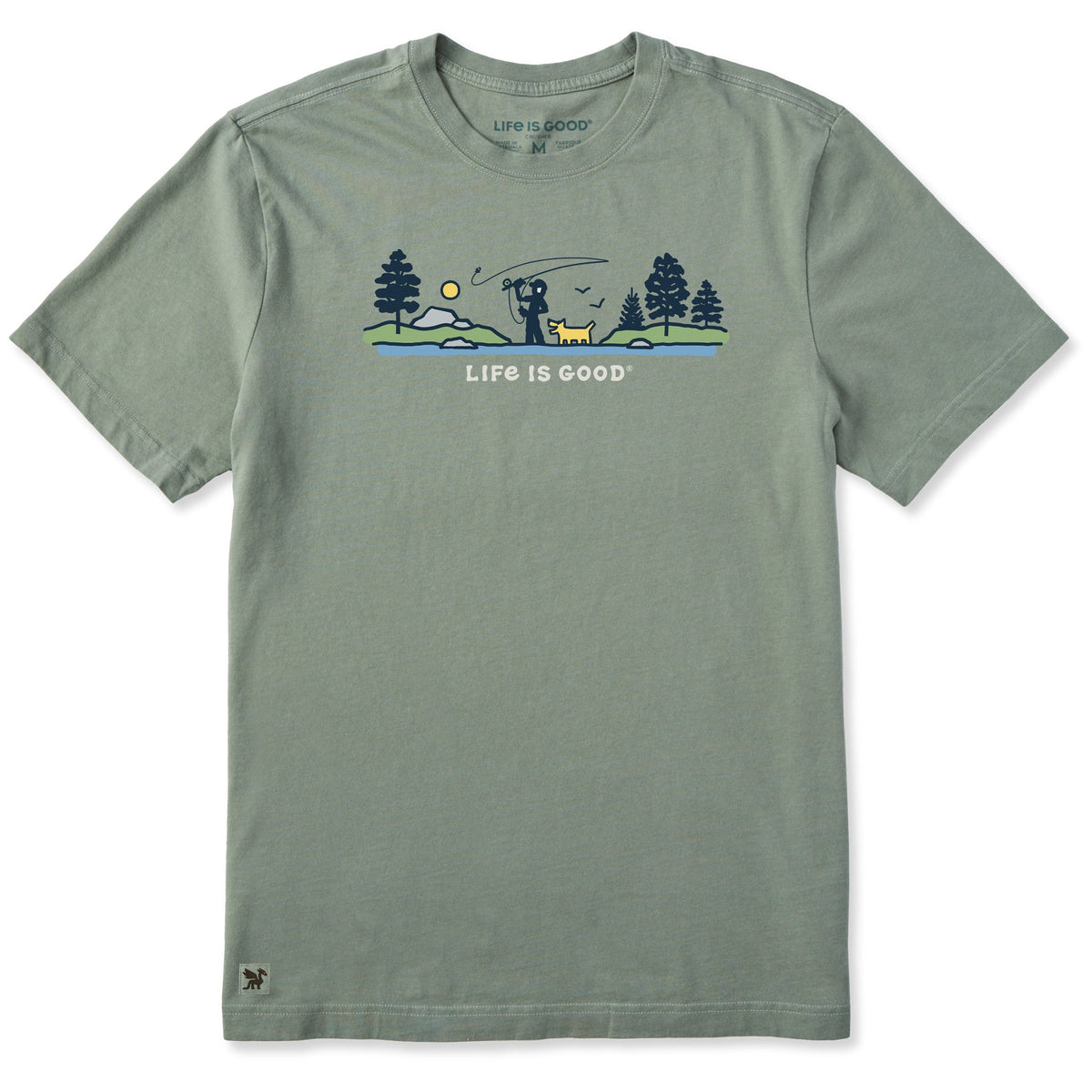 Men's Jake and Rocket Fly Fishing Vista Short Sleeve Tee product image 3