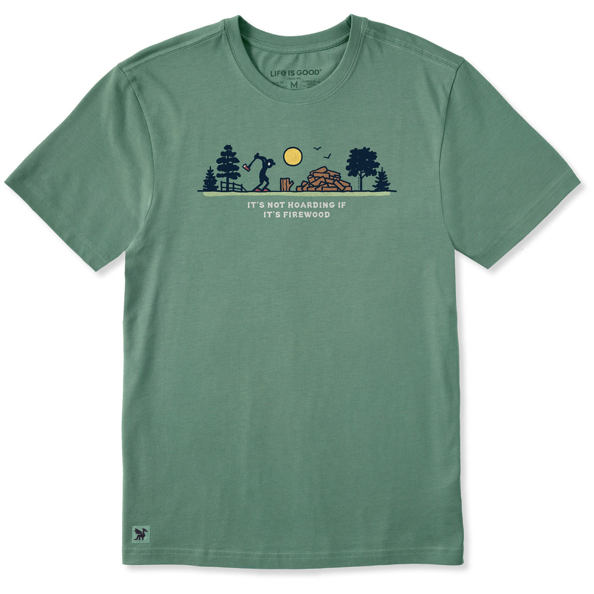 Men's Jake Chopping Wood Vista Short Sleeve Crusher Tee product image 1