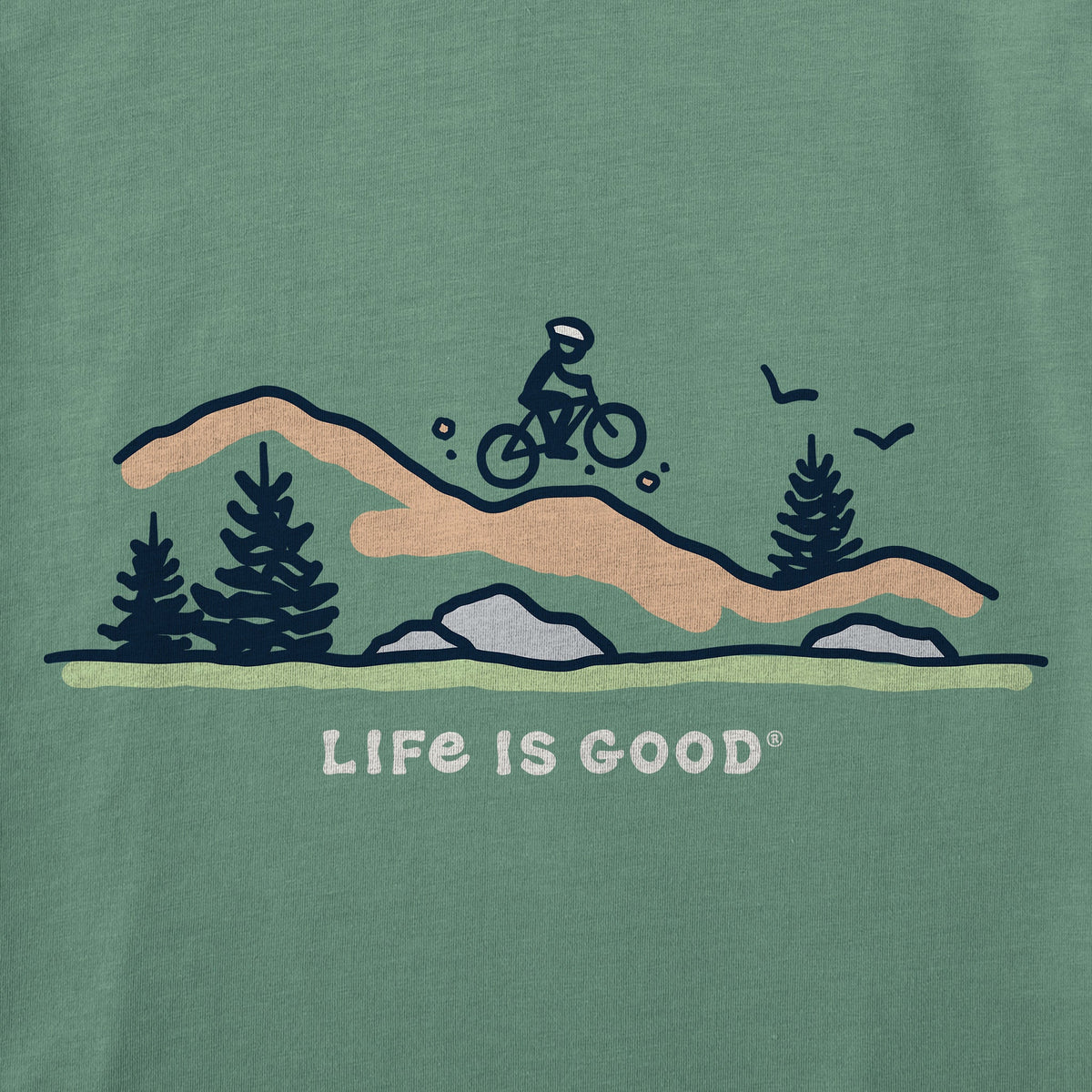 Men's Jake Mountain Biking Vista Short Sleeve Crusher Tee product image 2