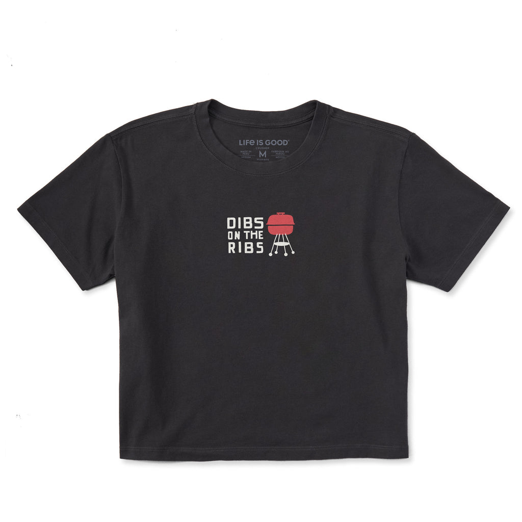 Women's Dibs on the Ribs Short Sleeve Crusher Boxy Tee product image 1