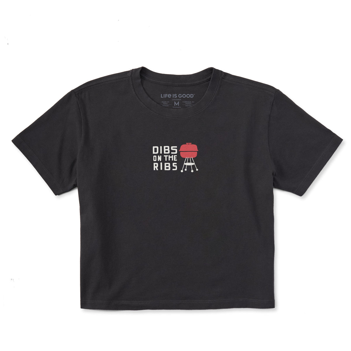 Women's Dibs on the Ribs Short Sleeve Crusher Boxy Tee product image 1