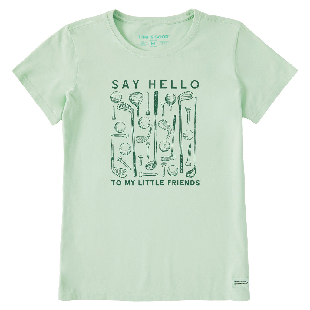 Women's Say Hello to my Little Golf Friends Short Sleeve product image 1