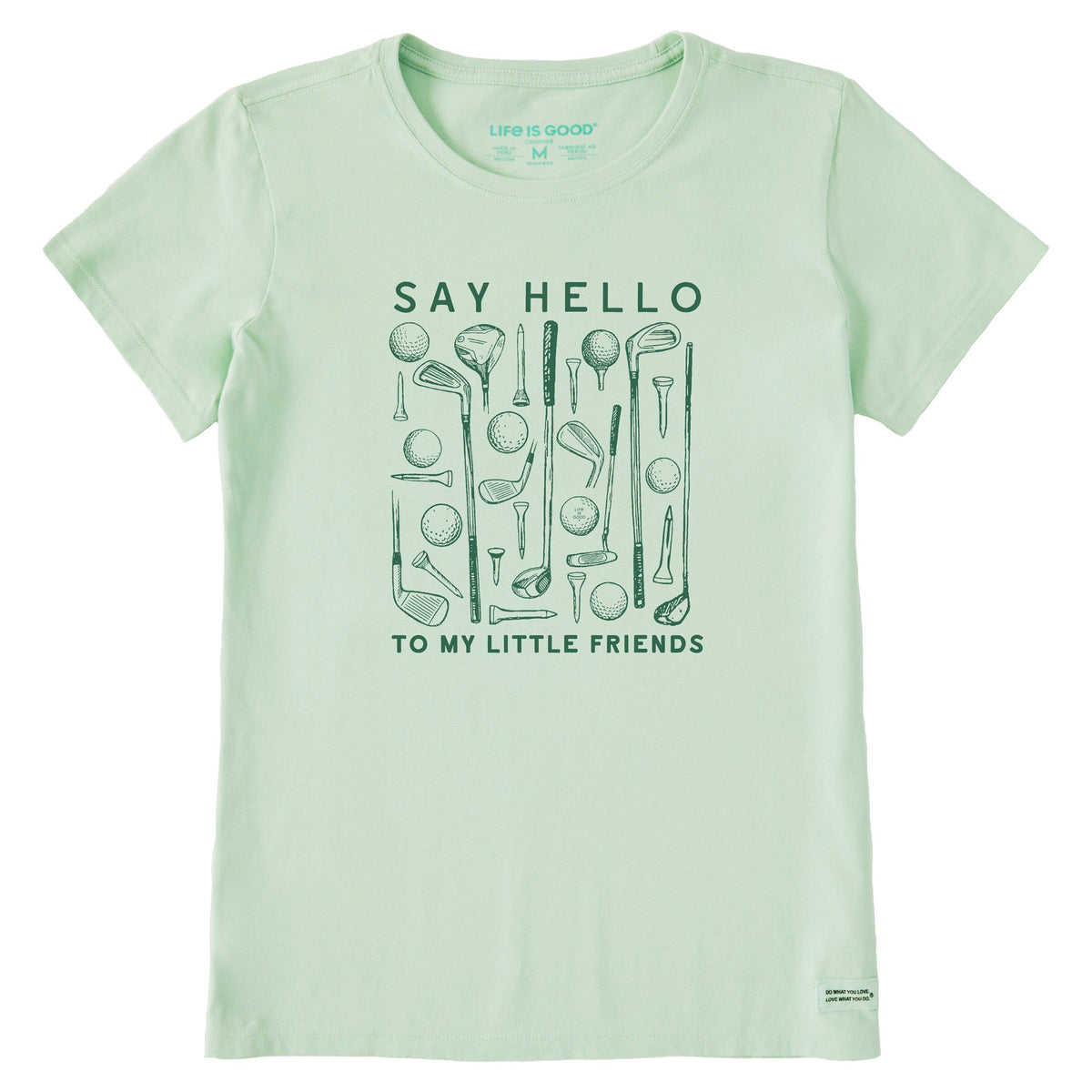 Women's Say Hello to my Little Golf Friends Short Sleeve product image 1