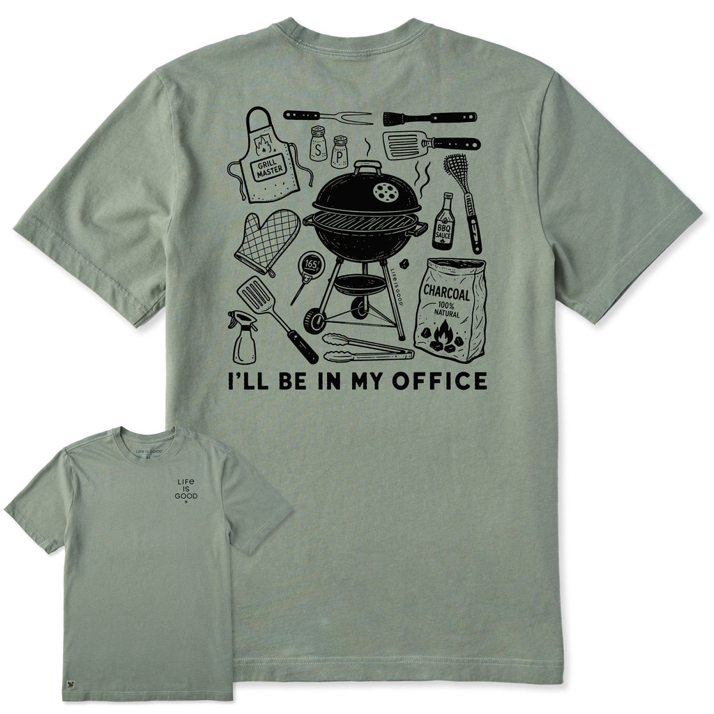 Men's I'll Be in My BBQ Office Short Sleeve Tee product image 1
