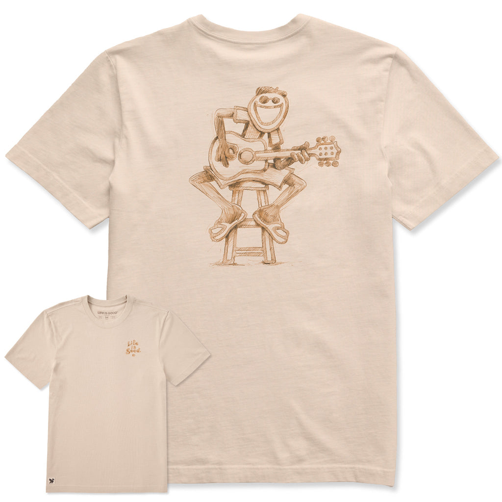 Men's Sketchy Jake Guitar Short Sleeve Tee product image 4