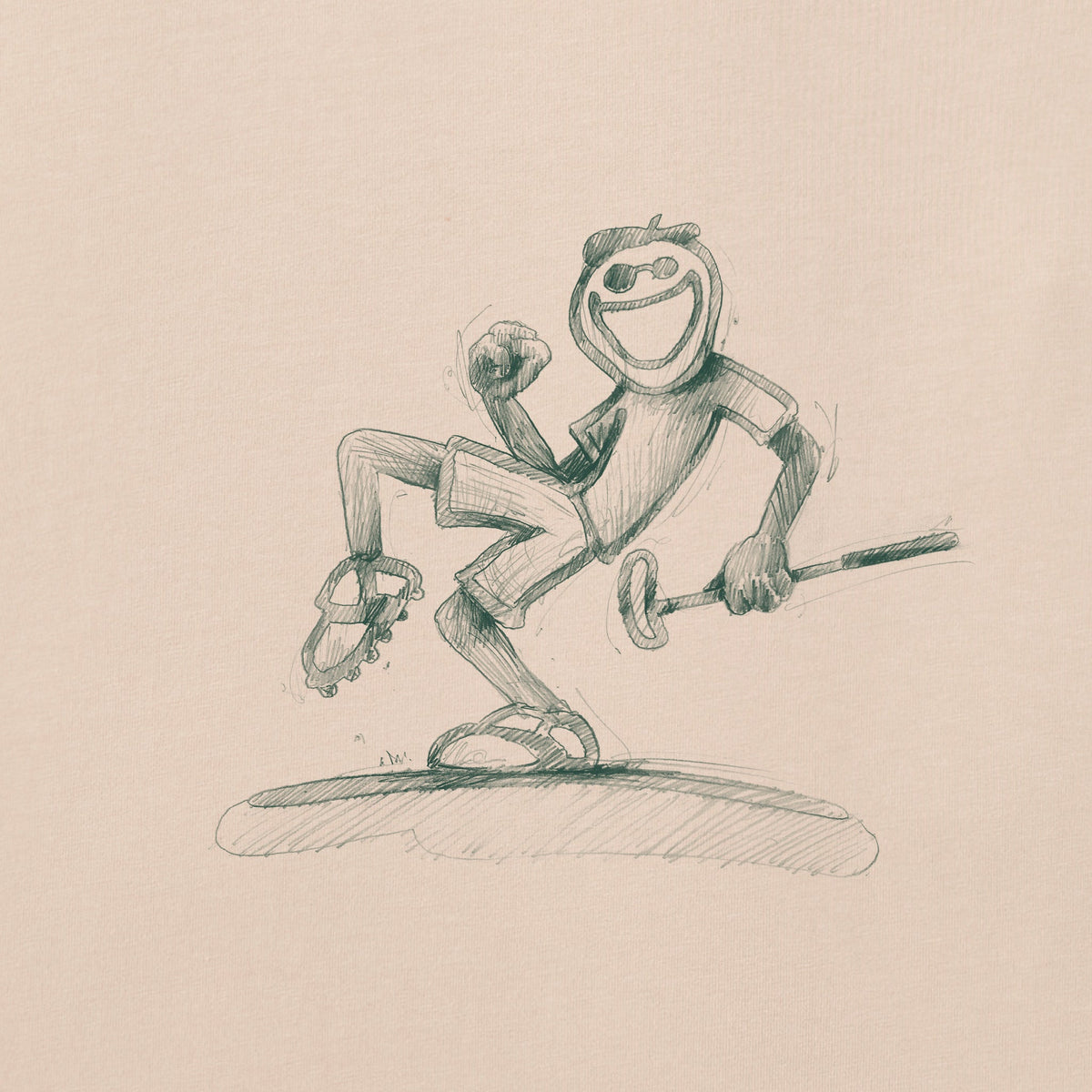 Men's Sketchy Jake Putt Short Sleeve Tee product image 5