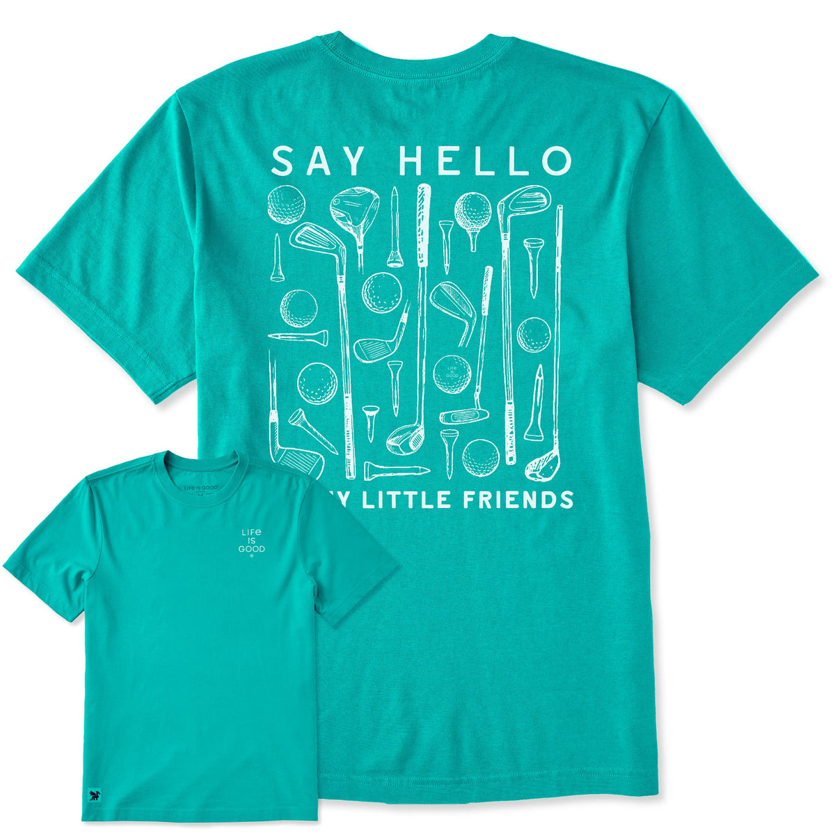 Men's Say Hello to my Little Golf Friends Short Sleeve product image 1