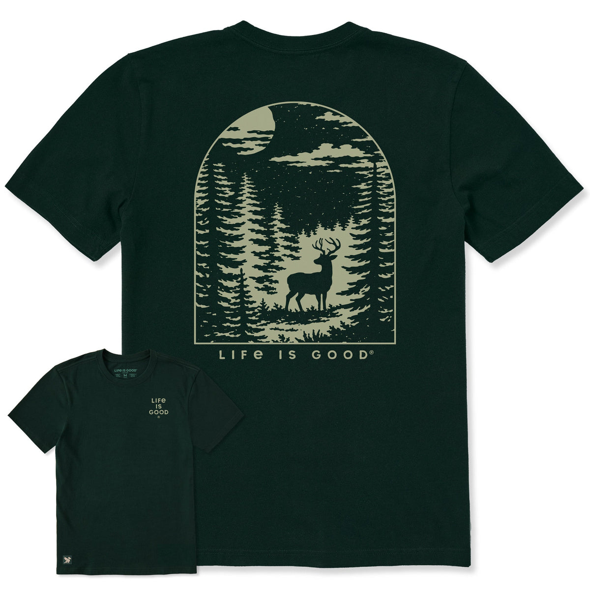 Men's Deer in Clearing Short Sleeve Crusher Tee product image 1