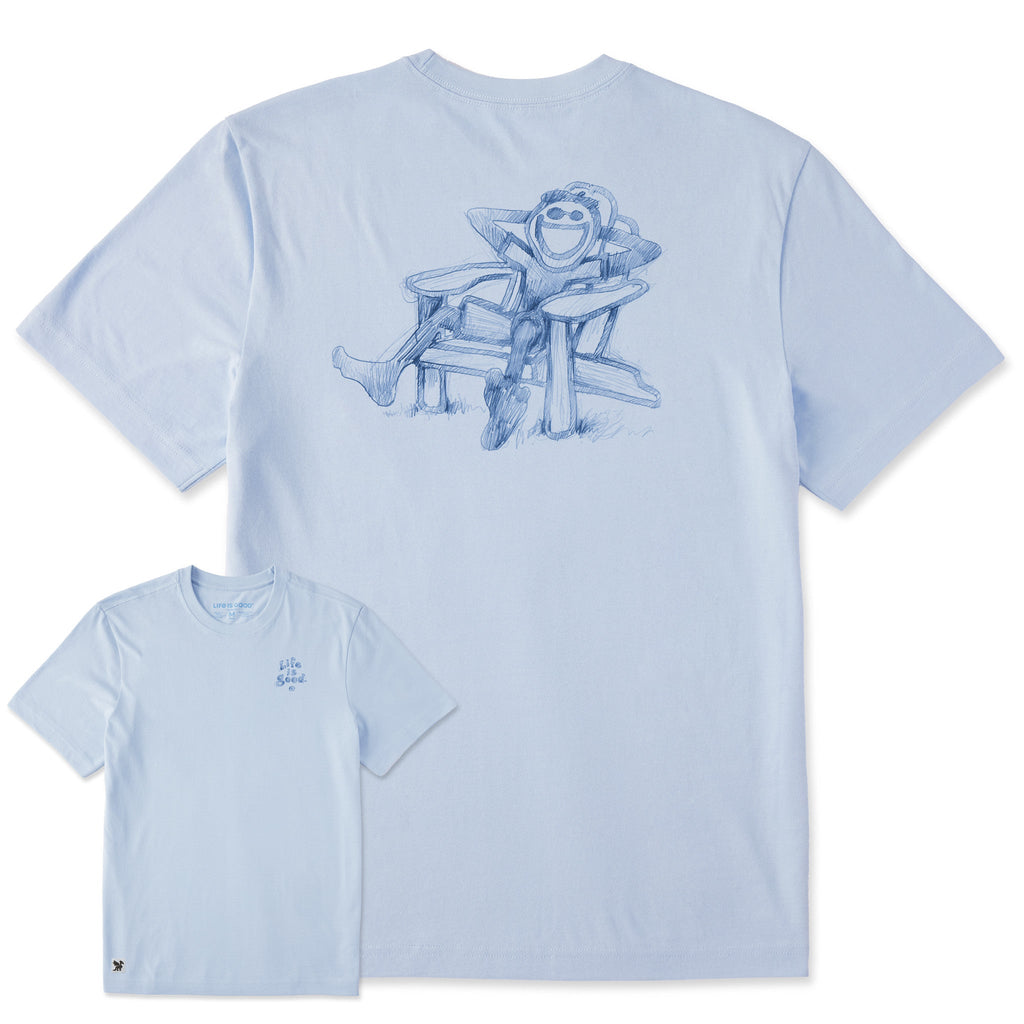 Men's Sketchy Jake Adironack Short Sleeve Crusher Tee product image 1
