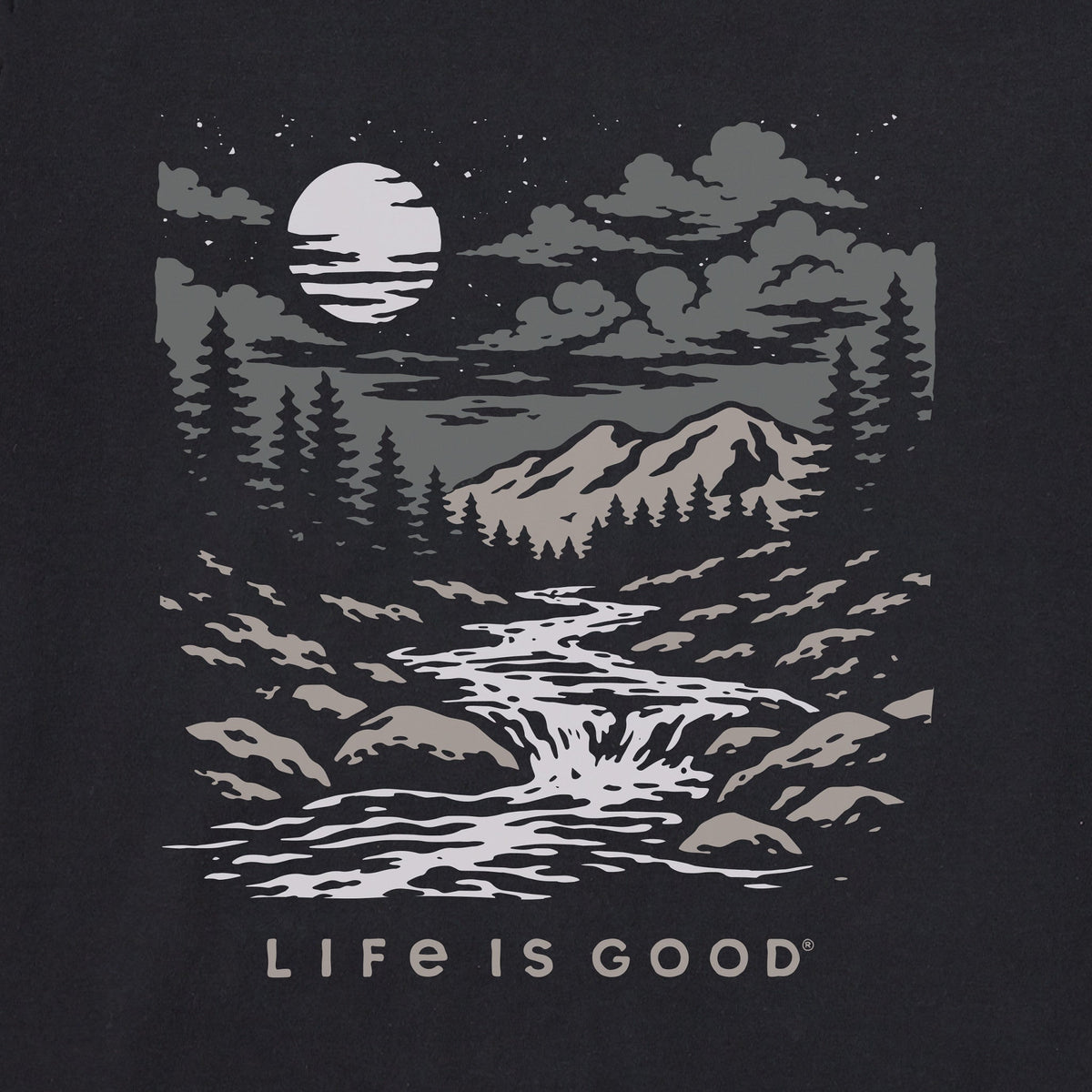 Men's Mountain Stream Goes Through It Short Sleeve Crusher product image 2