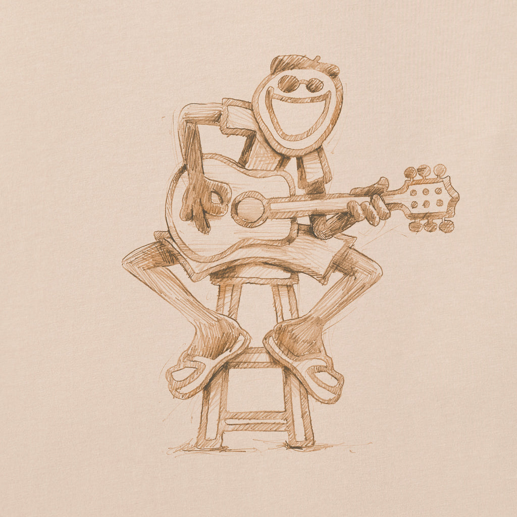 Men's Sketchy Jake Guitar Short Sleeve Tee product image 2