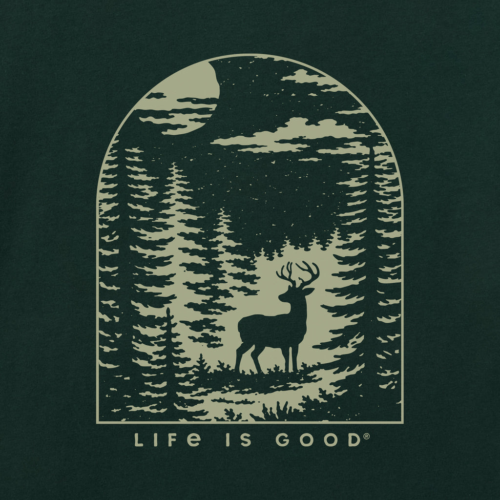 Women's Deer in Clearing Short Sleeve Crusher Tee product image 2