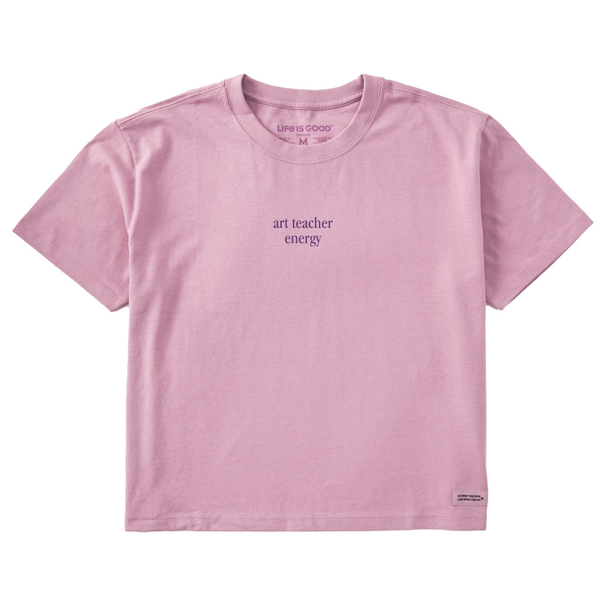 Women's Art Teacher Energy Short Sleeve Crusher Boxy Tee product image 3