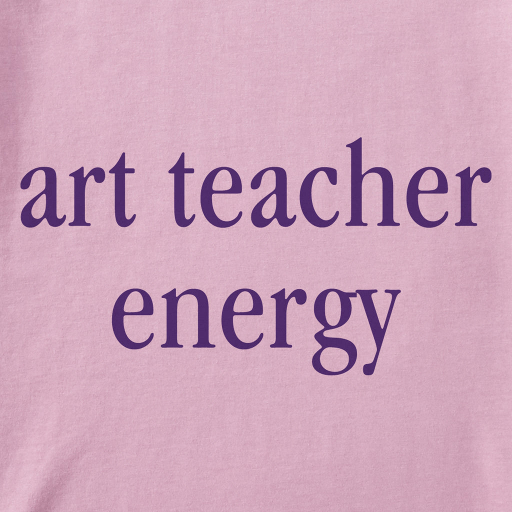 Women's Art Teacher Energy Short Sleeve Crusher Boxy Tee product image 4