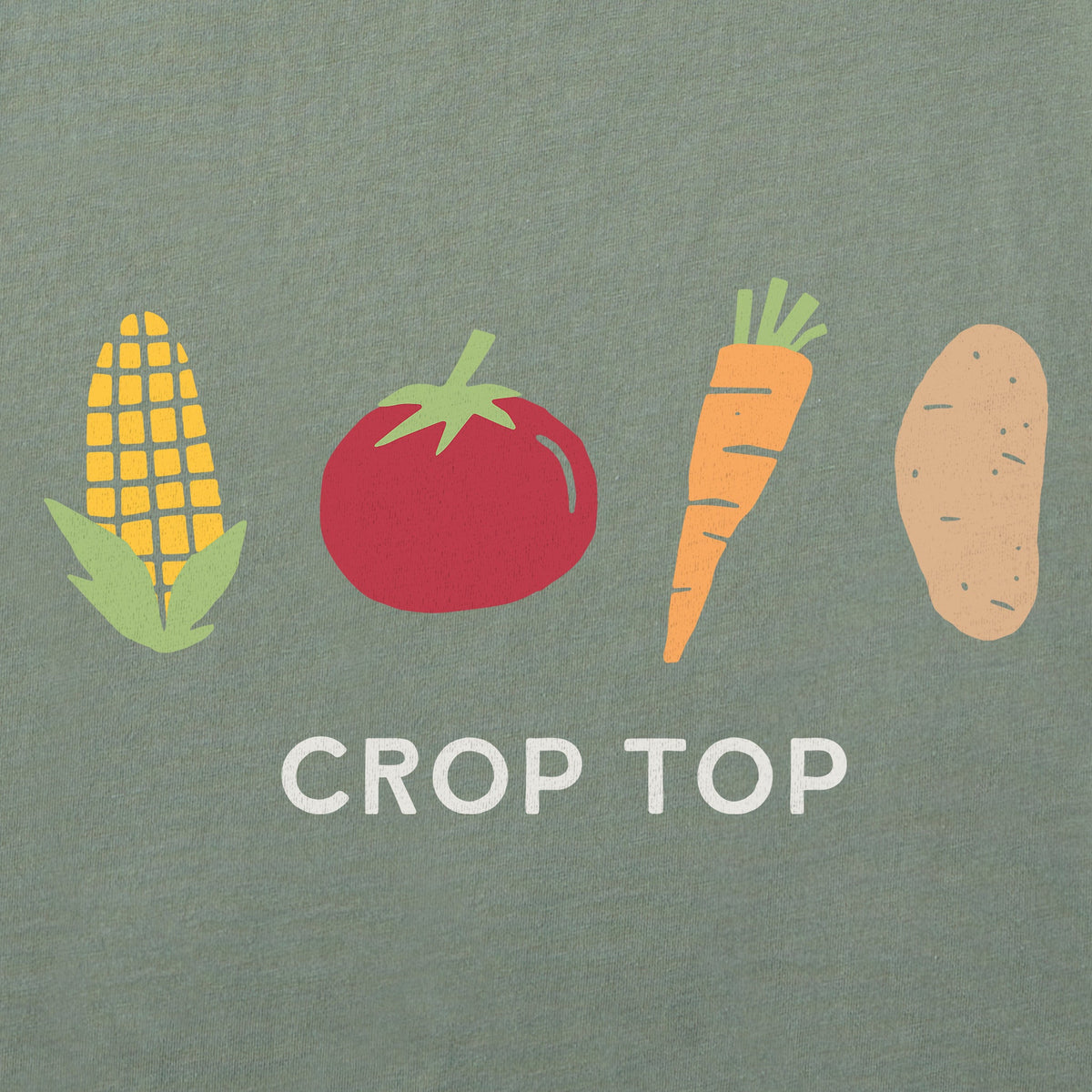 Women's Crop Top Short Sleeve Crusher Boxy Tee product image 4
