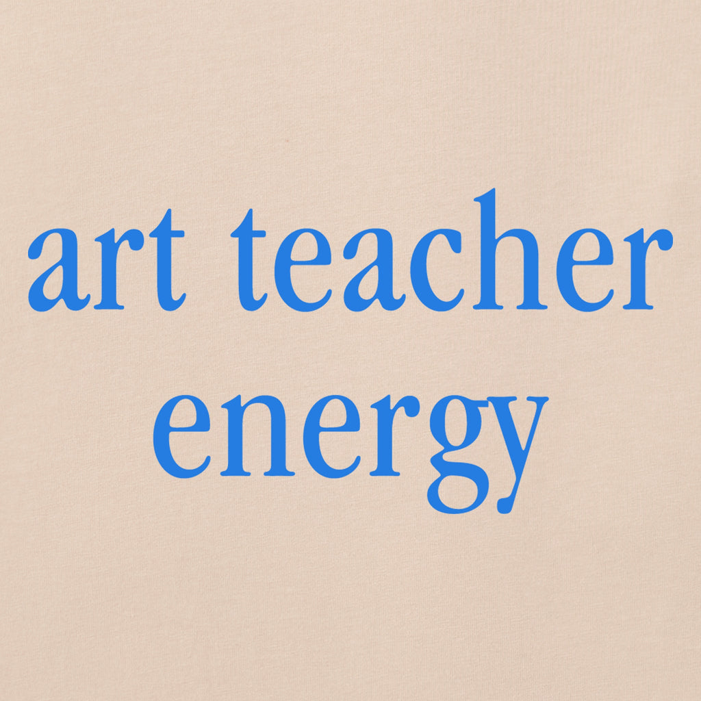 Women's Art Teacher Energy Short Sleeve Crusher Boxy Tee product image 6