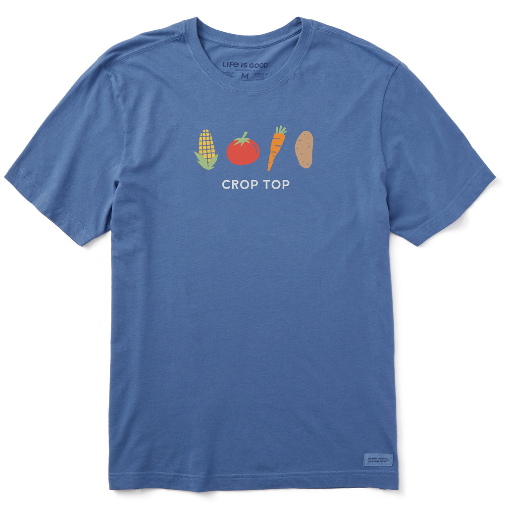 Men's Crop Top Short Sleeve Crusher Tee product image 3