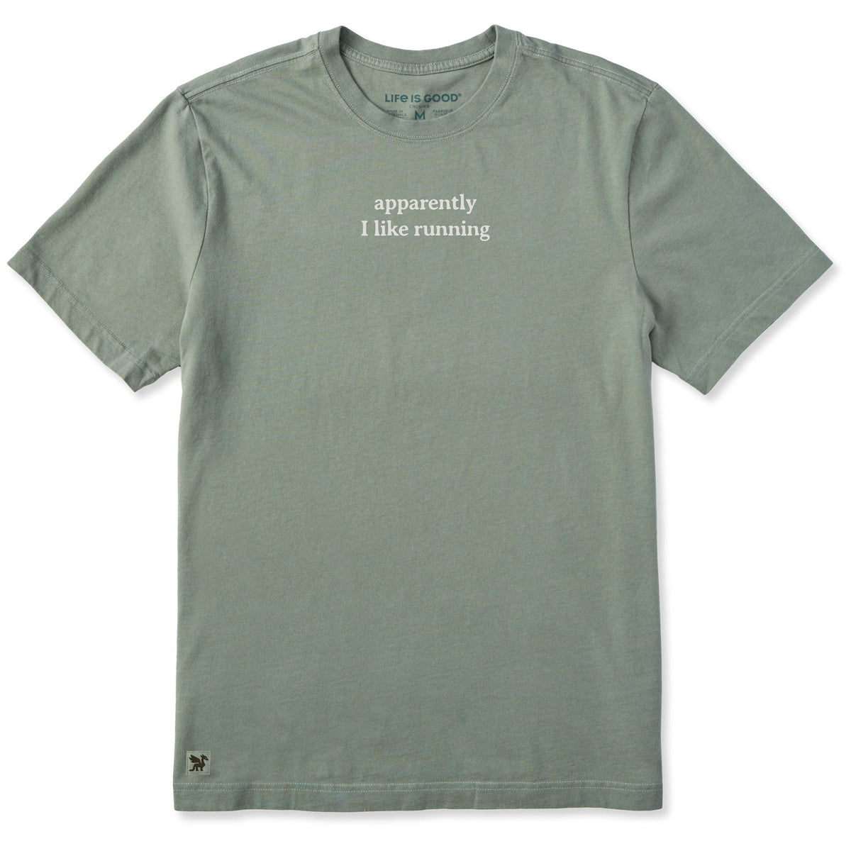 Men's Apparently I Like Running Short Sleeve Crusher Tee product image 3