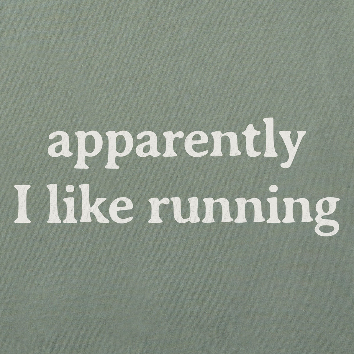 Men's Apparently I Like Running Short Sleeve Crusher Tee product image 4