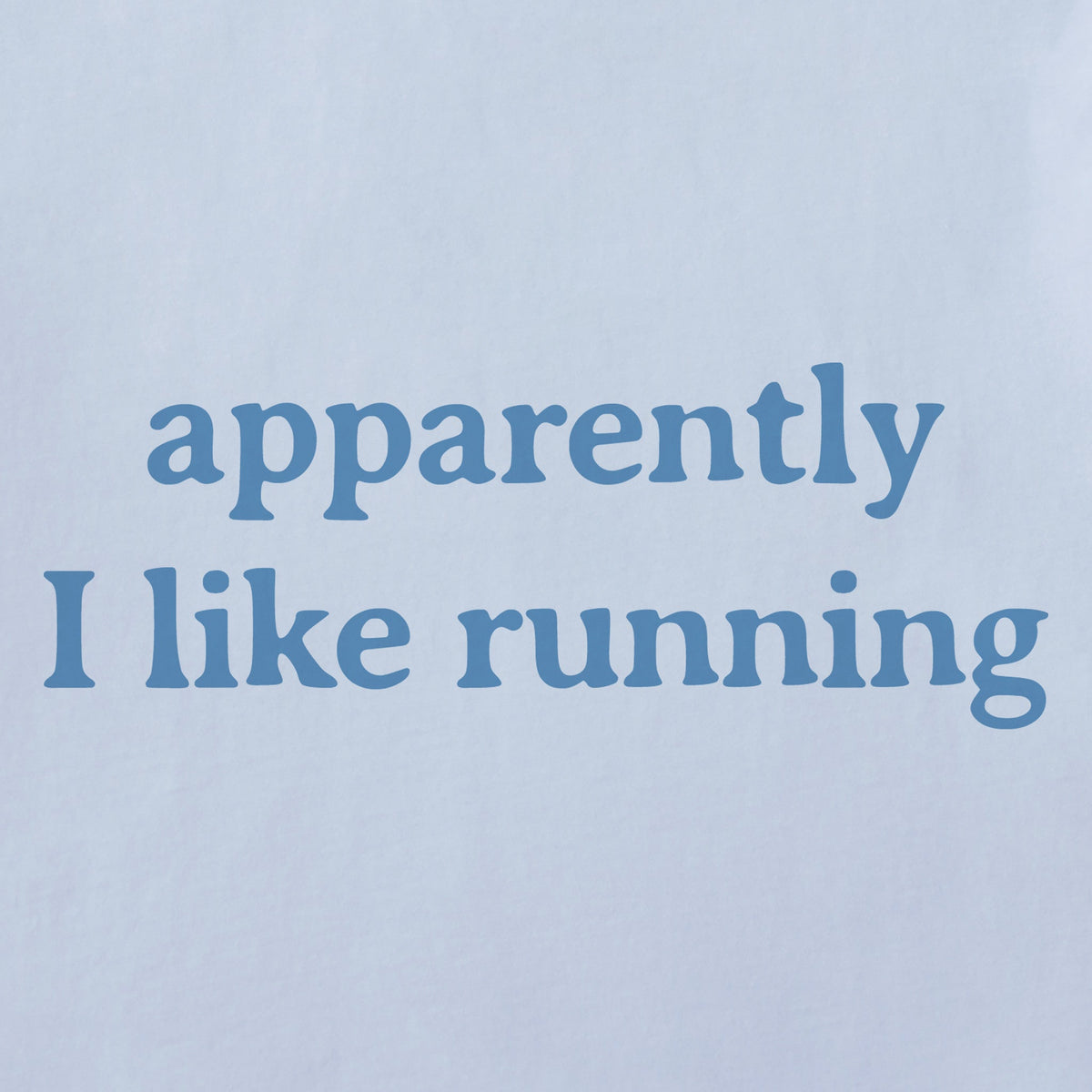 Women's Apparently I Like Running Short Sleeve Crusher Boxy product image 4