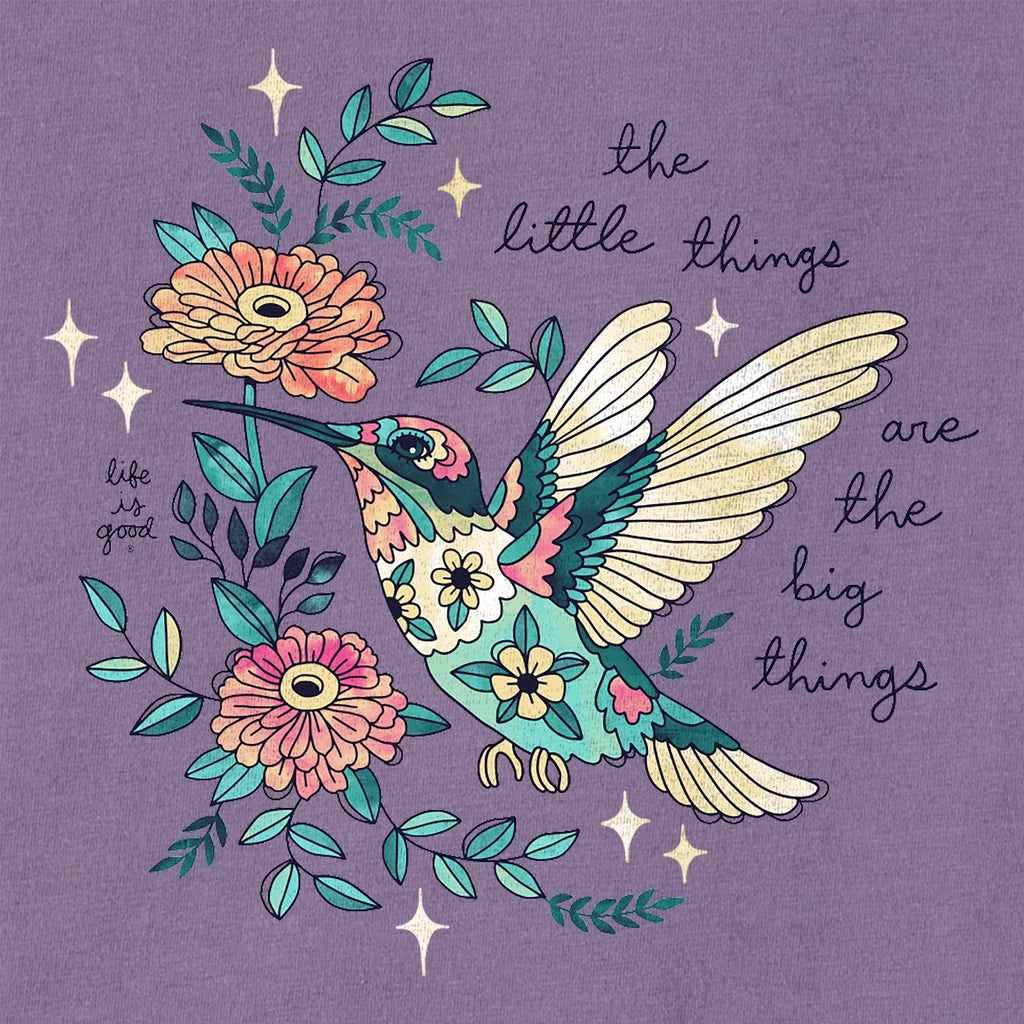 Women's Little Thing Hummingbird Crusher Boxy Tank product image 4