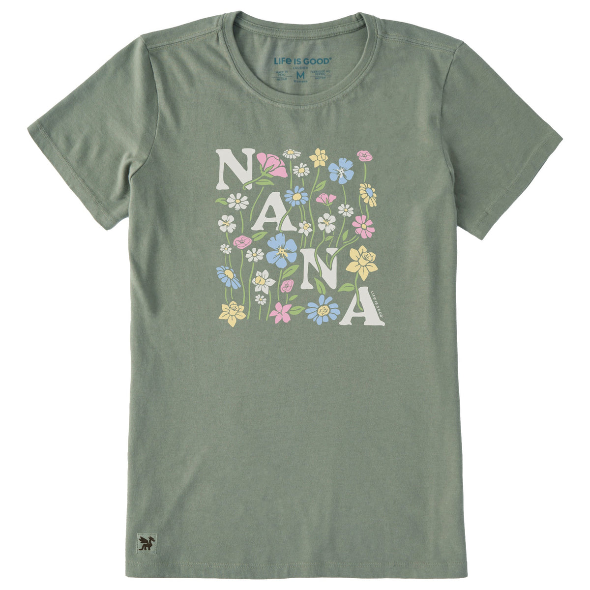 Women's Nana Floral Stack Short Sleeve Tee product image 3