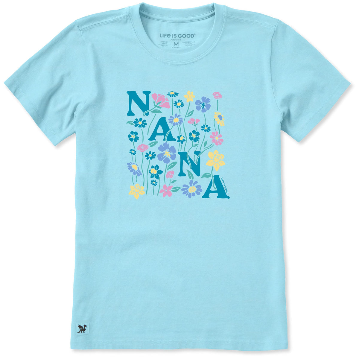 Women's Nana Floral Stack Short Sleeve Tee product image 5