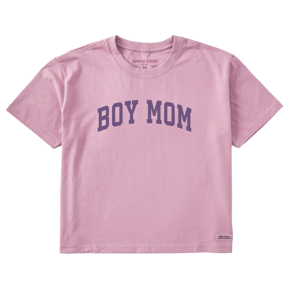 Women's Boy Mom Arch Short Sleeve Crusher Boxy Tee product image 3