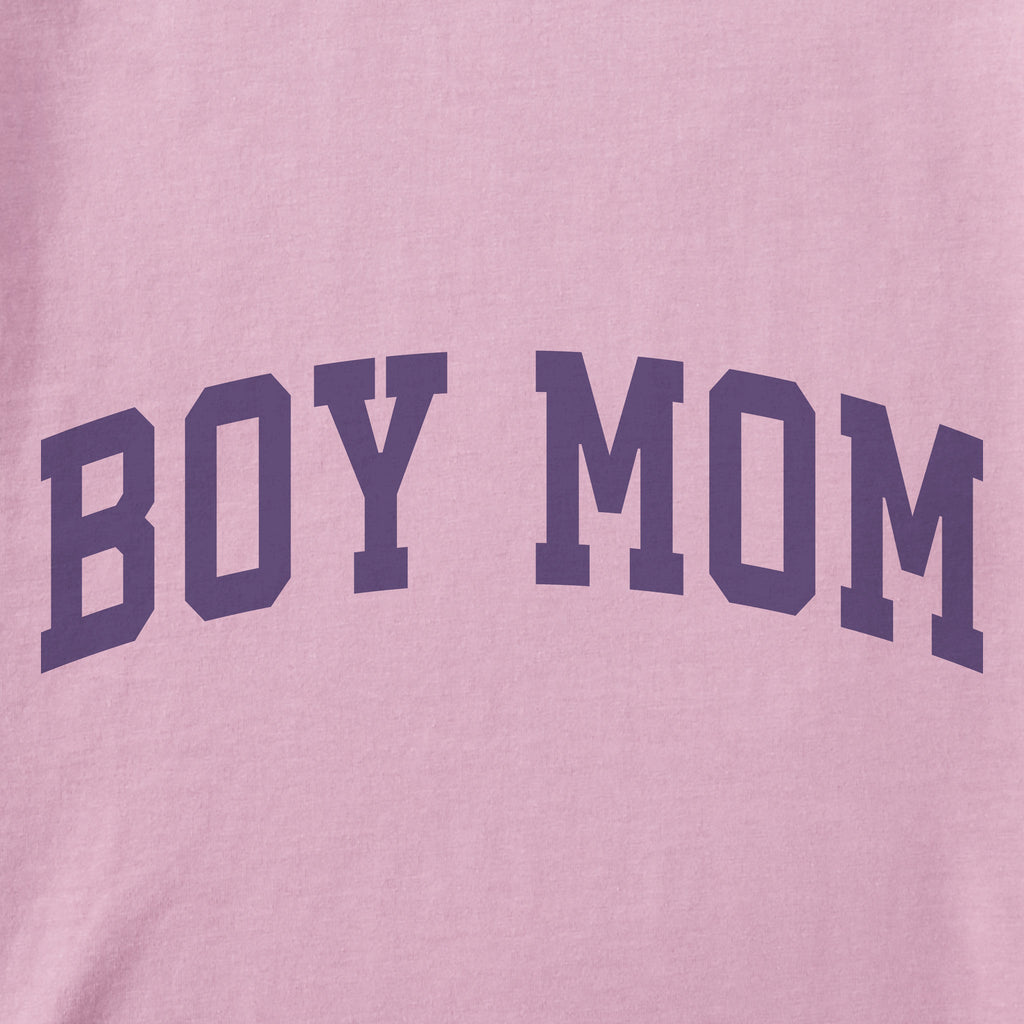 Women's Boy Mom Arch Short Sleeve Crusher Boxy Tee product image 4