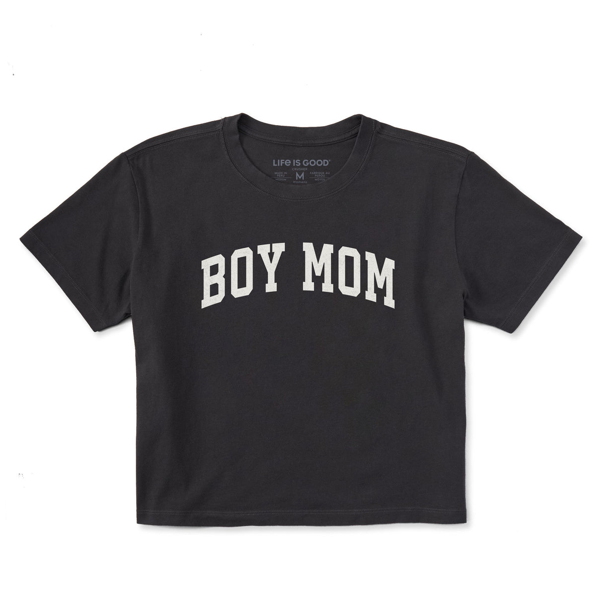 Women's Boy Mom Arch Short Sleeve Crusher Boxy Tee product image 5