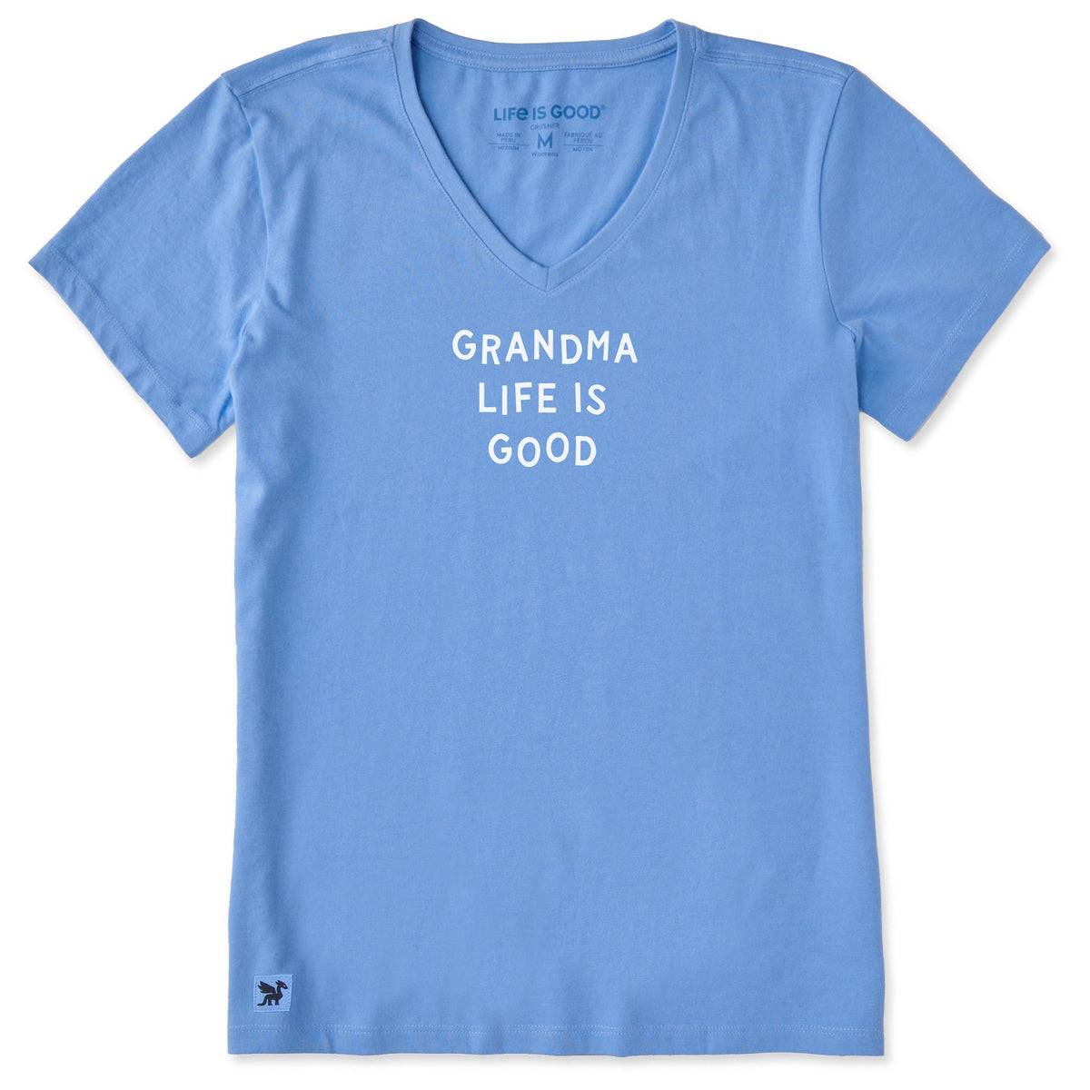 Women's Grandma Life is Good Jumble Short Sleeve Crusher Vee product image 5
