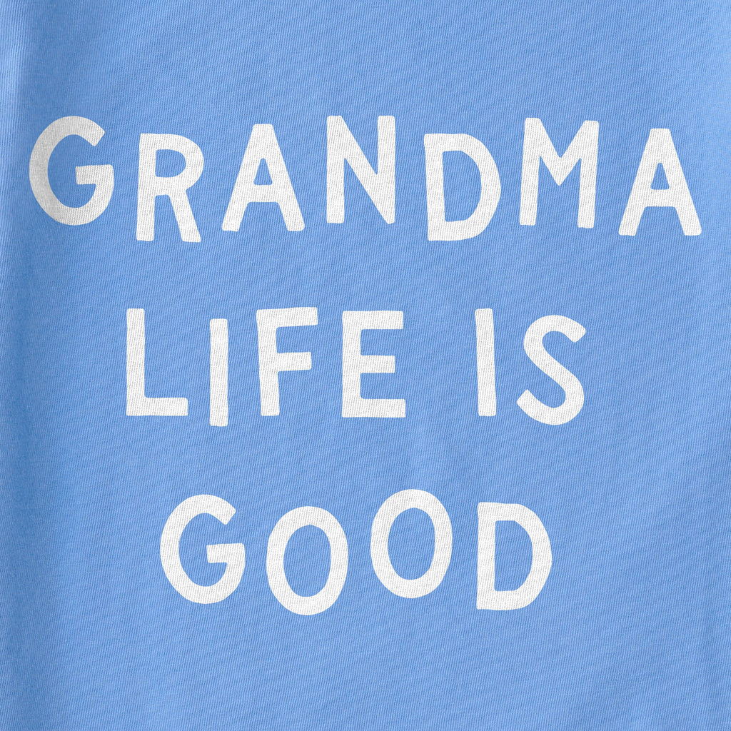 Women's Grandma Life is Good Jumble Short Sleeve Crusher Vee product image 6