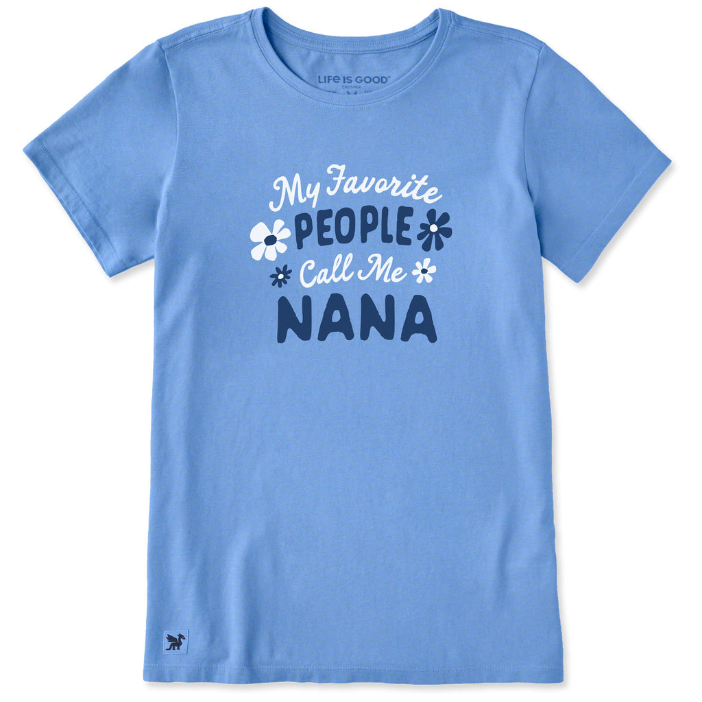 Women's My Favorite People Call Me Nana Short Sleeve product image 5