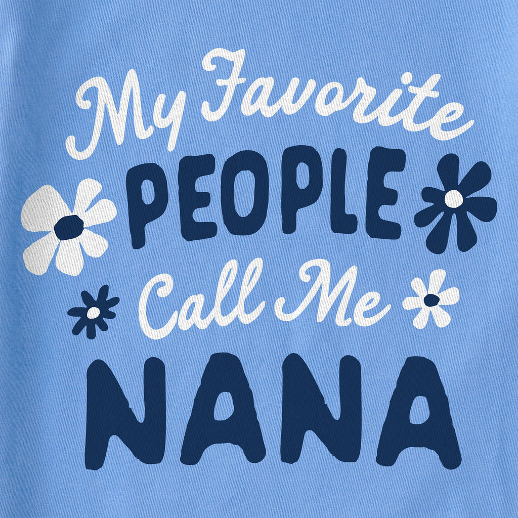 Women's My Favorite People Call Me Nana Short Sleeve product image 6