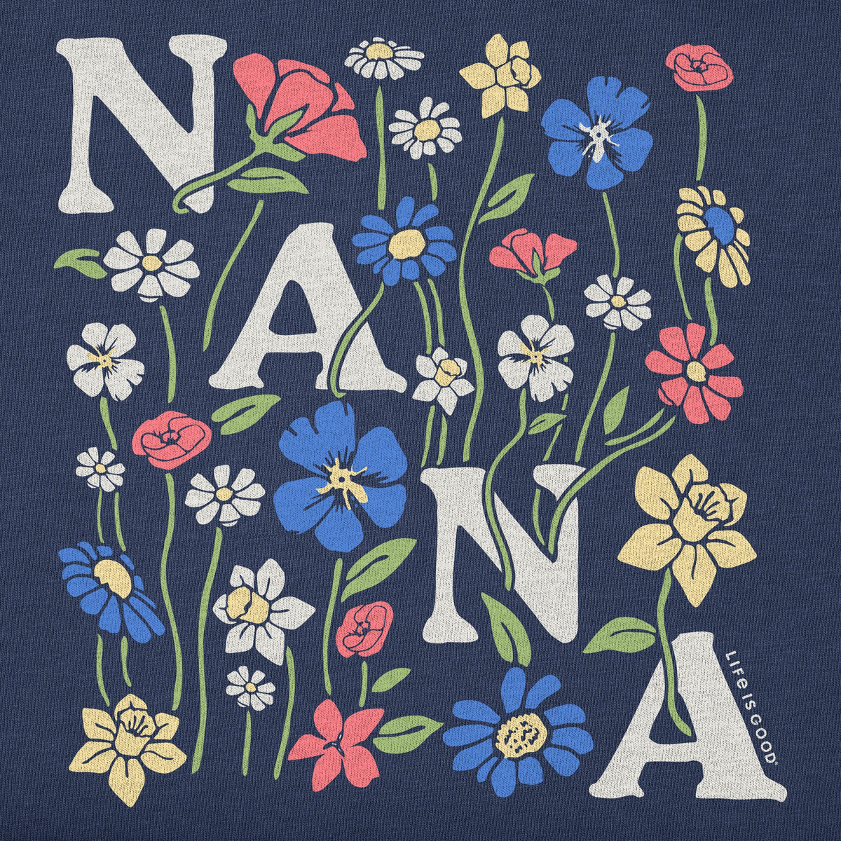Women's Nana Floral Stack Short Sleeve Tee product image 8