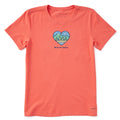 Women's Wild At Heart Short Sleeve Crusher Tee product image 1