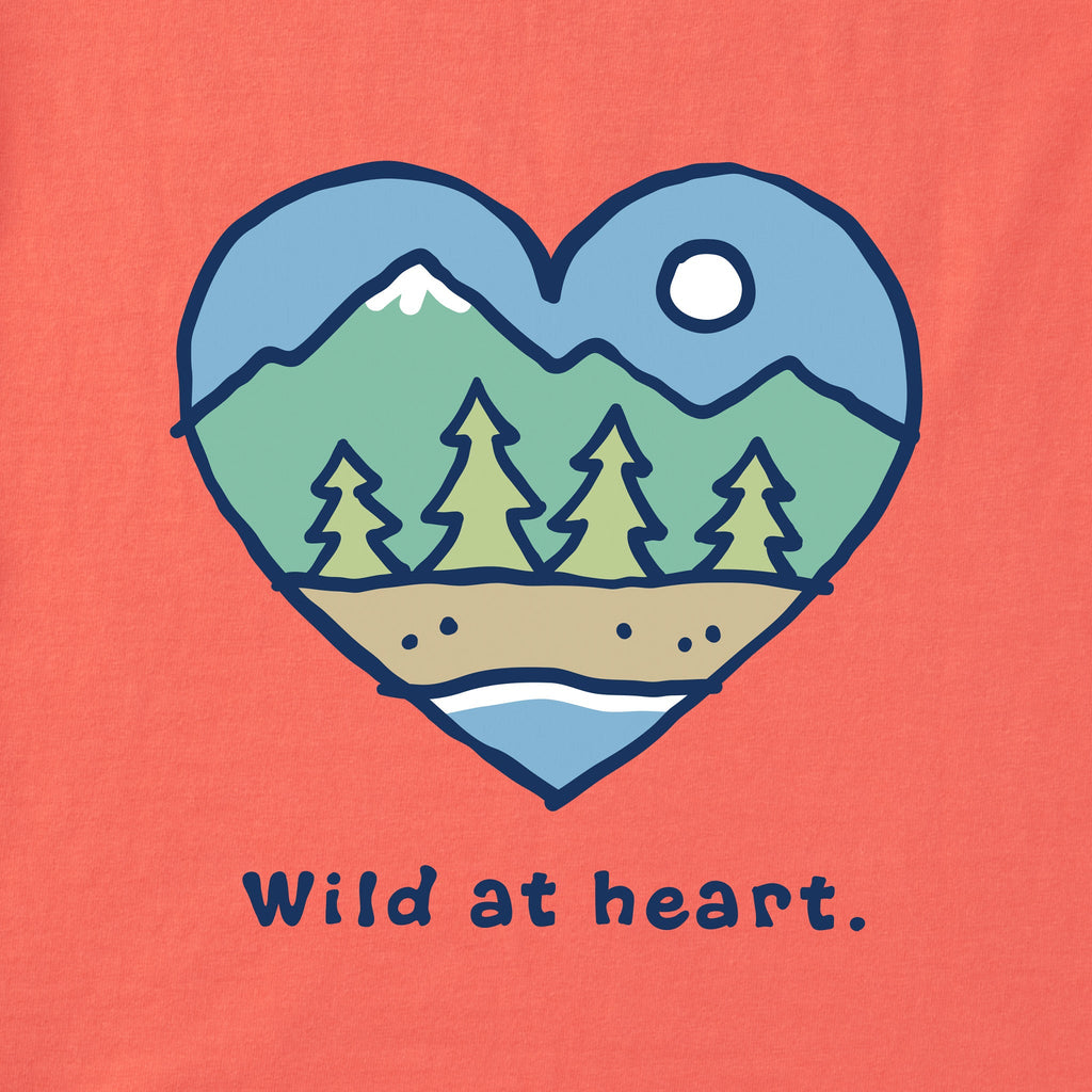 Women's Wild At Heart Short Sleeve Crusher Tee product image 2