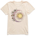 Women's Moon Flower Short Sleeve Crusher Tee product image 1