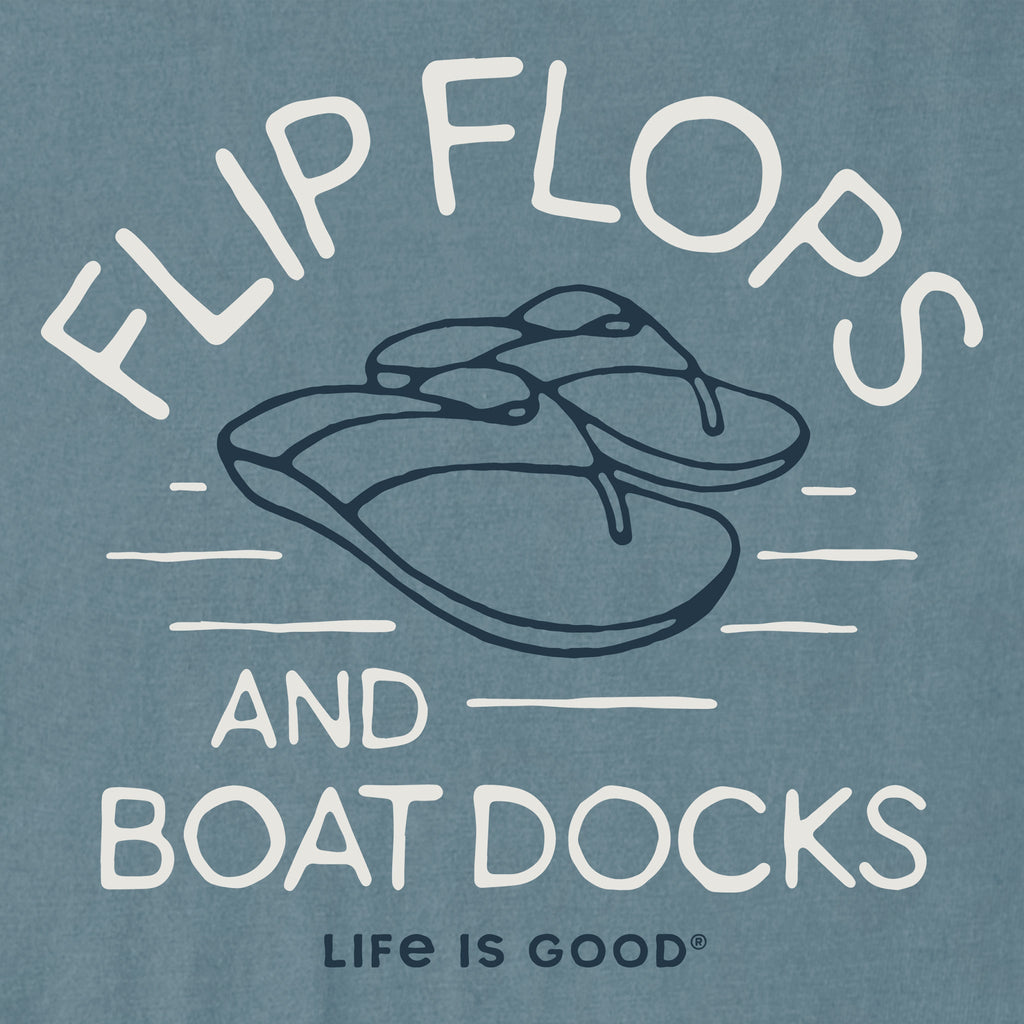 Women's Flip Flops & Boat Docks Crusher Boxy Tank