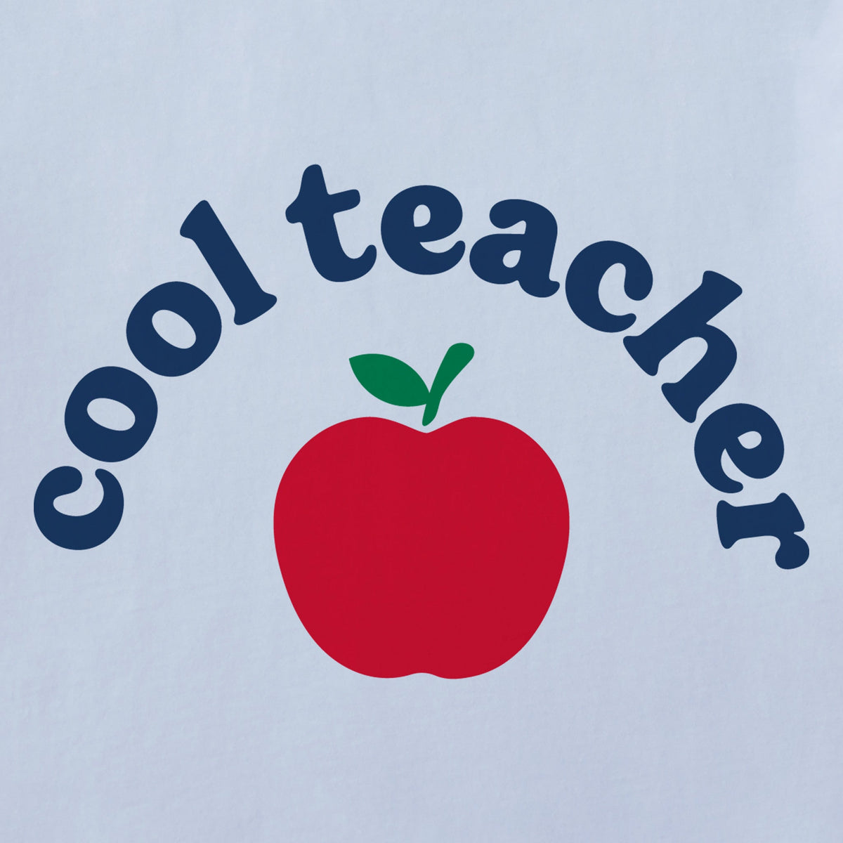 Women's Cool Teacher Apple Short Sleeve Crusher Boxy Tee product image 10