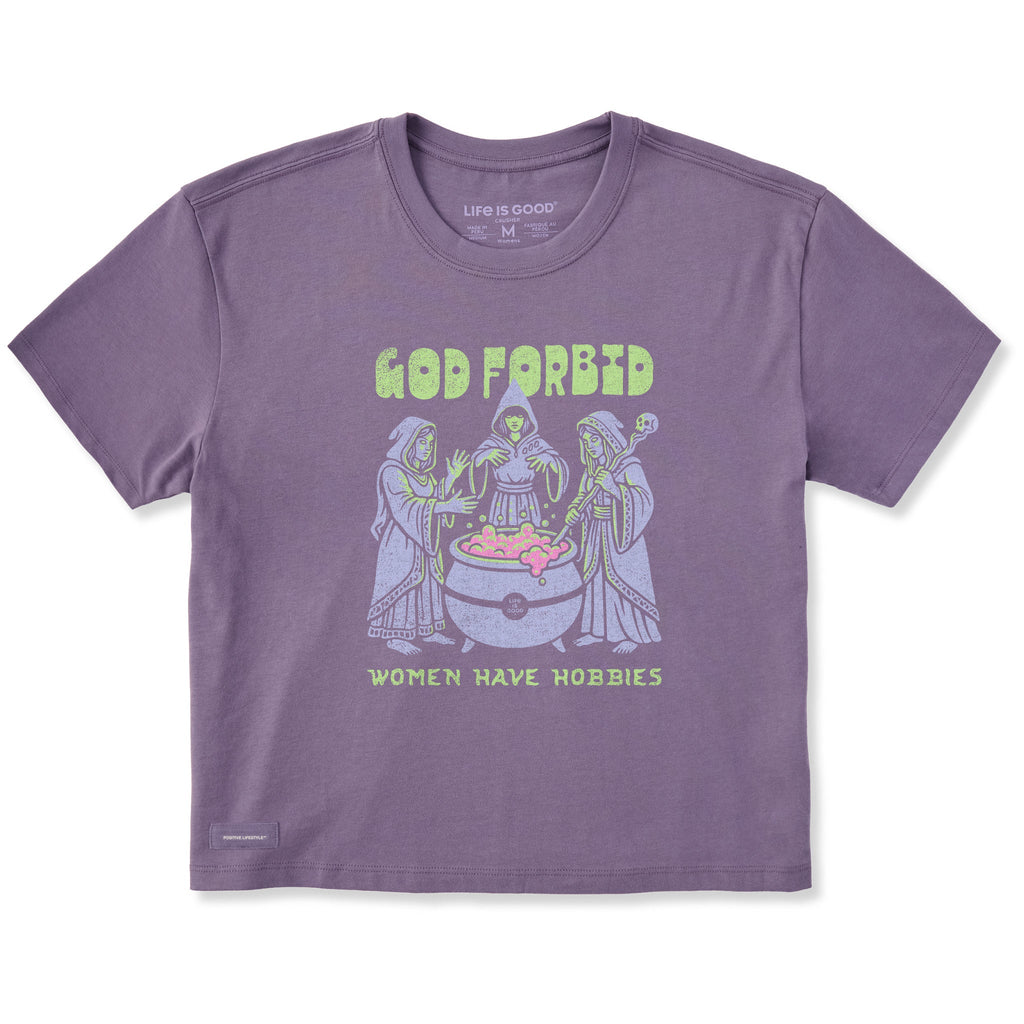 Women's God Forbid Women Have Hobbies Cauldron Short Sleeve product image 3
