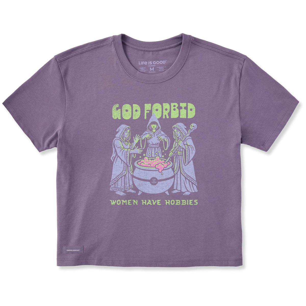 Women's God Forbid Women Have Hobbies Cauldron Short Sleeve product image 3
